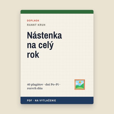 Nástenka na celý rok